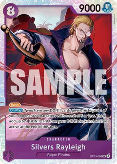 Silvers Rayleigh (OP13-066) [Carrying On His Will] Foil - Deck Out Gaming