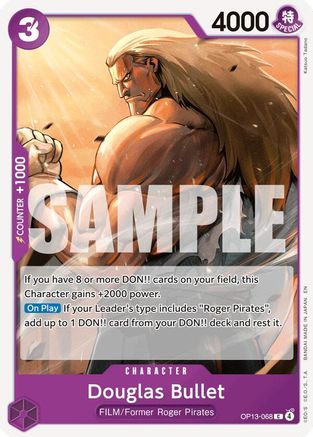 Douglas Bullet (OP13-068) [Carrying On His Will] - Deck Out Gaming