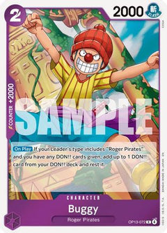Buggy (OP13-072) [Carrying On His Will] Foil - Deck Out Gaming