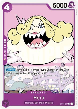 Hera (OP13-074) [Carrying On His Will] - Deck Out Gaming