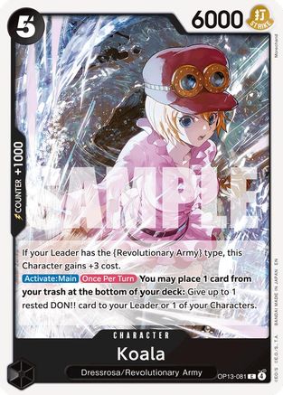 Koala (OP13-081) [Carrying On His Will] - Deck Out Gaming