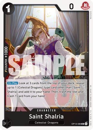 Saint Shalria (OP13-086) [Carrying On His Will] - Deck Out Gaming