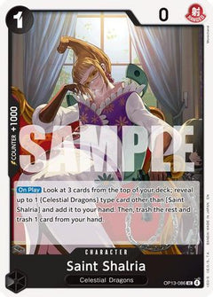 Saint Shalria (OP13-086) [Carrying On His Will] - Deck Out Gaming