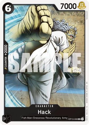 Hack (OP13-090) [Carrying On His Will] - Deck Out Gaming