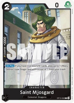 Saint Mjosgard (OP13-092) [Carrying On His Will] - Deck Out Gaming