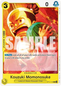 Kouzuki Momonosuke (OP13-105) [Carrying On His Will] - Deck Out Gaming