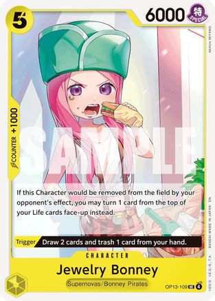 Jewelry Bonney (109) (OP13-109) [Carrying On His Will] - Deck Out Gaming