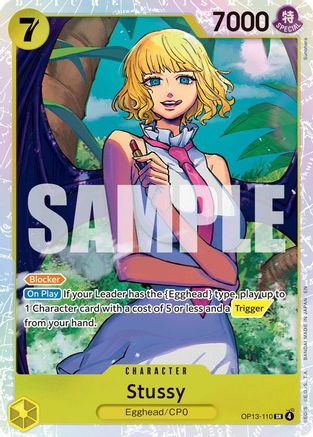 Stussy (OP13-110) [Carrying On His Will] Foil - Deck Out Gaming