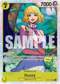 Stussy (OP13-110) [Carrying On His Will] Foil - Deck Out Gaming