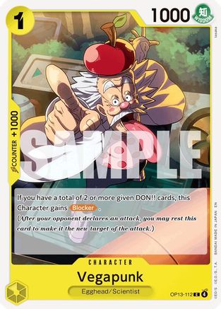 Vegapunk (OP13-112) [Carrying On His Will] - Deck Out Gaming