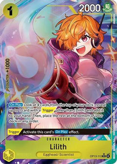 Lilith (Alternate Art) (OP13-113) [Carrying On His Will] Foil - Deck Out Gaming