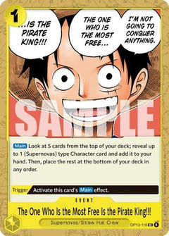 The One Who Is the Most Free Is the Pirate King!!! (OP13-116) [Carrying On His Will] - Deck Out Gaming