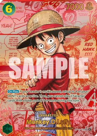 Monkey.D.Luffy (118) (3rd Anniversary) (OP13-118) [Carrying On His Will] Foil - Deck Out Gaming