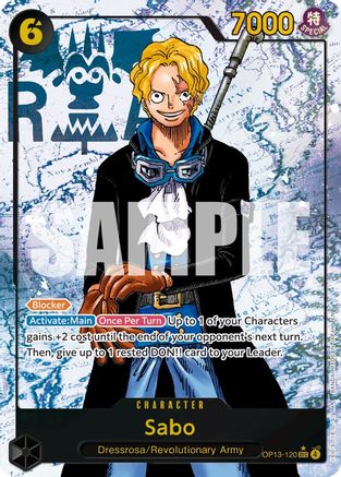 Sabo (120) (Parallel) (OP13-120) [Carrying On His Will] Foil - Deck Out Gaming