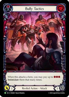 Bully Tactics - FAB380 (FAB380) [Flesh and Blood: Promo Cards] Cold Foil - Deck Out Gaming