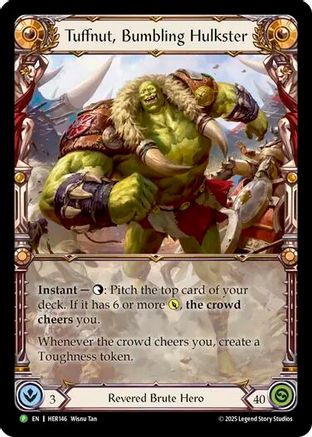 Tuffnut, Bumbling Hulkster - HER146 (HER146) [Flesh and Blood: Promo Cards] Rainbow Foil - Deck Out Gaming