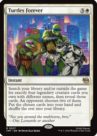 Turtles Forever (27) [Teenage Mutant Ninja Turtles] foil - Deck Out Gaming