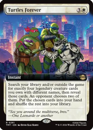 Turtles Forever (Extended Art) (261) [Teenage Mutant Ninja Turtles] - Deck Out Gaming
