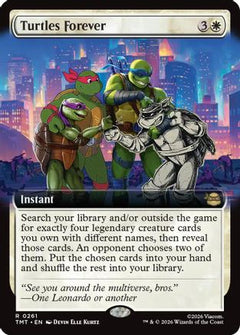 Turtles Forever (Extended Art) (261) [Teenage Mutant Ninja Turtles] foil - Deck Out Gaming