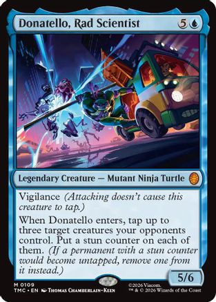Donatello, Rad Scientist (109) [Commander: Teenage Mutant Ninja Turtles] - Deck Out Gaming