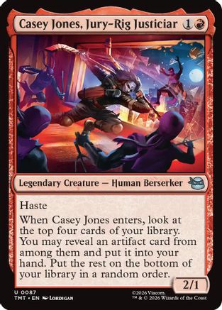Casey Jones, Jury-Rig Justiciar (87) [Teenage Mutant Ninja Turtles] - Deck Out Gaming