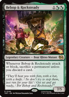 Bebop & Rocksteady (140) [Teenage Mutant Ninja Turtles] foil - Deck Out Gaming