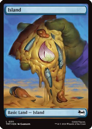 Island (0311) (Surge Foil) (311) [Teenage Mutant Ninja Turtles] foil - Deck Out Gaming