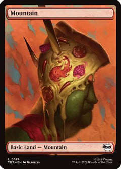 Mountain (0313) (Surge Foil) (313) [Teenage Mutant Ninja Turtles] foil - Deck Out Gaming