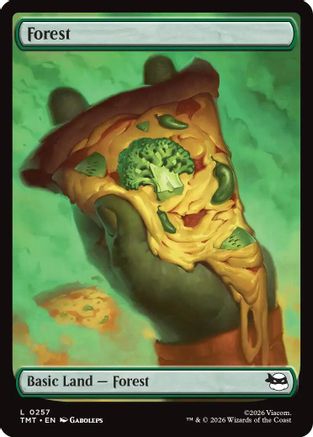 Forest (0257) (257) [Teenage Mutant Ninja Turtles] foil - Deck Out Gaming