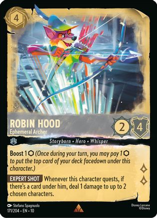 Robin Hood - Ephemeral Archer (171/204) [Whispers in the Well] - Deck Out Gaming