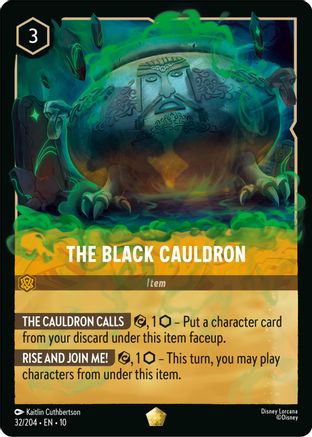 The Black Cauldron (32/204) [Whispers in the Well] - Deck Out Gaming