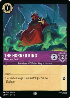 The Horned King - Heartless Devil (38/204) [Whispers in the Well] - Deck Out Gaming