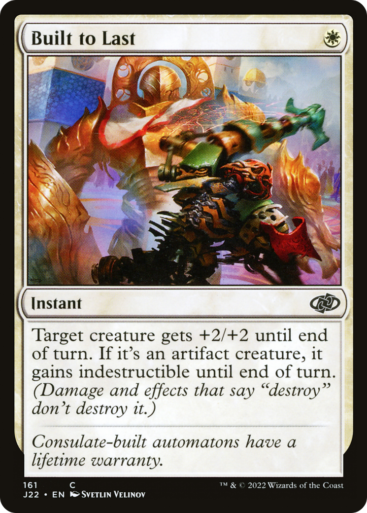 Built to Last (161) [Jumpstart 2022] - Deck Out Gaming