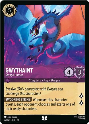 Gwythaint - Savage Hunter (37/204) [Whispers in the Well] - Deck Out Gaming