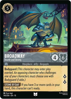 Broadway - Sturdy and Strong (190/204) [Whispers in the Well] Cold Foil - Deck Out Gaming