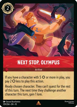 Next Stop, Olympus (129/204) [Whispers in the Well] - Deck Out Gaming