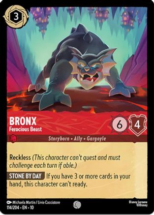Bronx - Ferocious Beast (114/204) [Whispers in the Well] Cold Foil - Deck Out Gaming