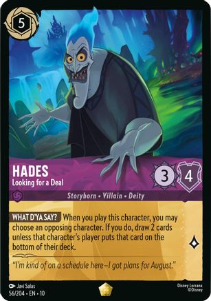 Hades - Looking for a Deal (56/204) [Whispers in the Well] - Deck Out Gaming