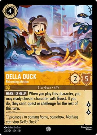 Della Duck - Returning Mother (22/204) [Whispers in the Well] - Deck Out Gaming