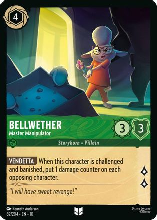 Bellwether - Master Manipulator (82/204) [Whispers in the Well] Cold Foil - Deck Out Gaming