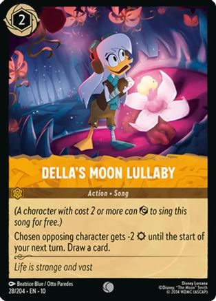 Della's Moon Lullaby (28/204) [Whispers in the Well] - Deck Out Gaming