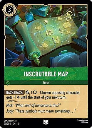 Inscrutable Map (99/204) [Whispers in the Well] - Deck Out Gaming