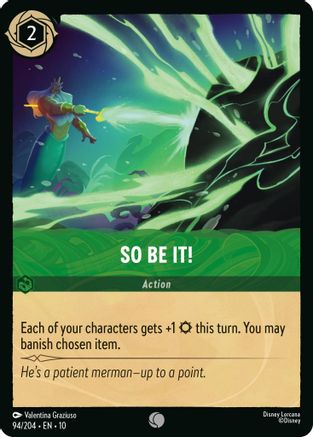 So Be It! (94/204) [Whispers in the Well] - Deck Out Gaming