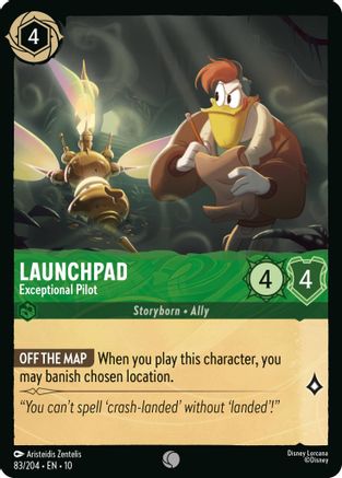 Launchpad - Exceptional Pilot (83/204) [Whispers in the Well] Cold Foil - Deck Out Gaming