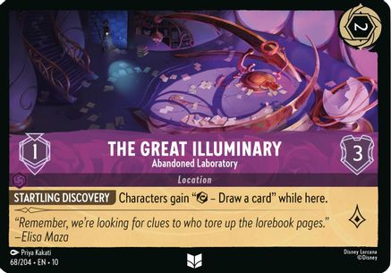 The Great Illuminary - Abandoned Laboratory (68/204) [Whispers in the Well] - Deck Out Gaming
