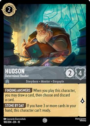Hudson - Determined Reader (180/204) [Whispers in the Well] - Deck Out Gaming