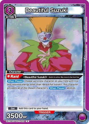 Beautiful Suzuki (002) (UE13BT/YYH-1-002) [UE13BT: Yu Yu Hakusho: Ghost Files] Foil - Deck Out Gaming