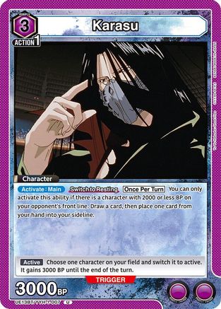 Karasu (007) (UE13BT/YYH-1-007) [UE13BT: Yu Yu Hakusho: Ghost Files] - Deck Out Gaming