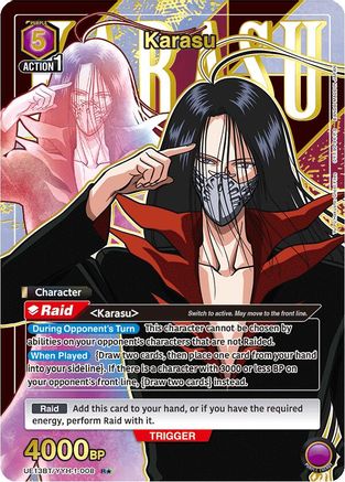 Karasu (008) (R*) (UE13BT/YYH-1-008) [UE13BT: Yu Yu Hakusho: Ghost Files] Foil - Deck Out Gaming