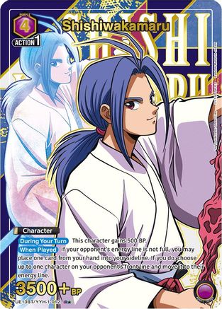 Shishiwakamaru (R*) (UE13BT/YYH-1-012) [UE13BT: Yu Yu Hakusho: Ghost Files] Foil - Deck Out Gaming